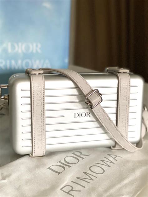 dior rimowa sling bag|DIOR AND RIMOWA .